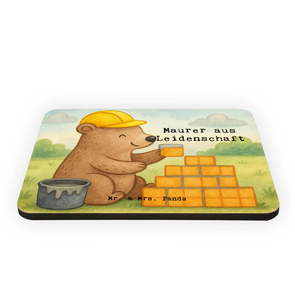 Magnet bricklayer Passion Design refrigerator magnets, magnetic board, magnet, office magnet, calendar magnet, refrigerator magnet, gift, sayings, gift idea, best, farewell gift, passing exam, anniversary, retirement, promotion, job start, profession