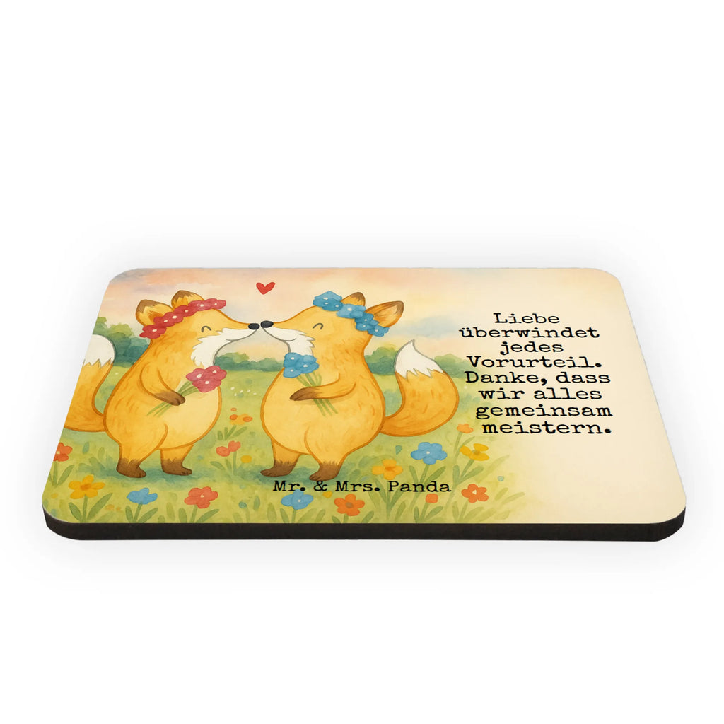 Magnet foxes Lesbian Pride Design magnet, magnetic board, calendar magnet, refrigerator magnet, office magnet, refrigerator magnets, gifts, Wedding, marriage