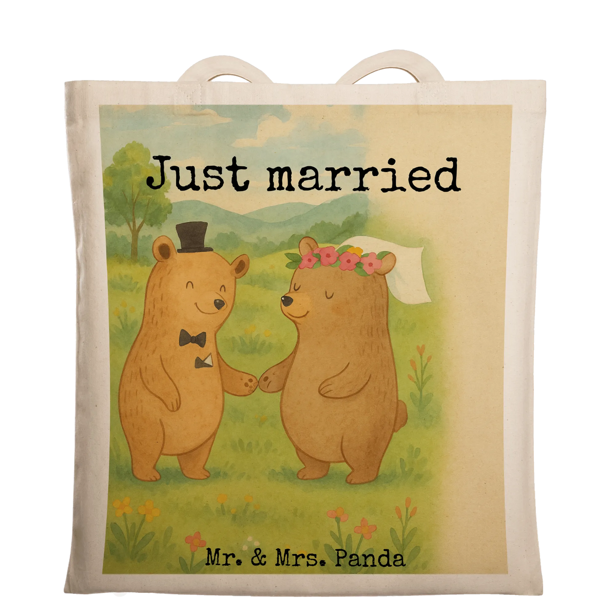 Tote bag bears marriage Design gifts, Wedding, marriage, wedding, wedding ceremony, wedding gift, wedding day