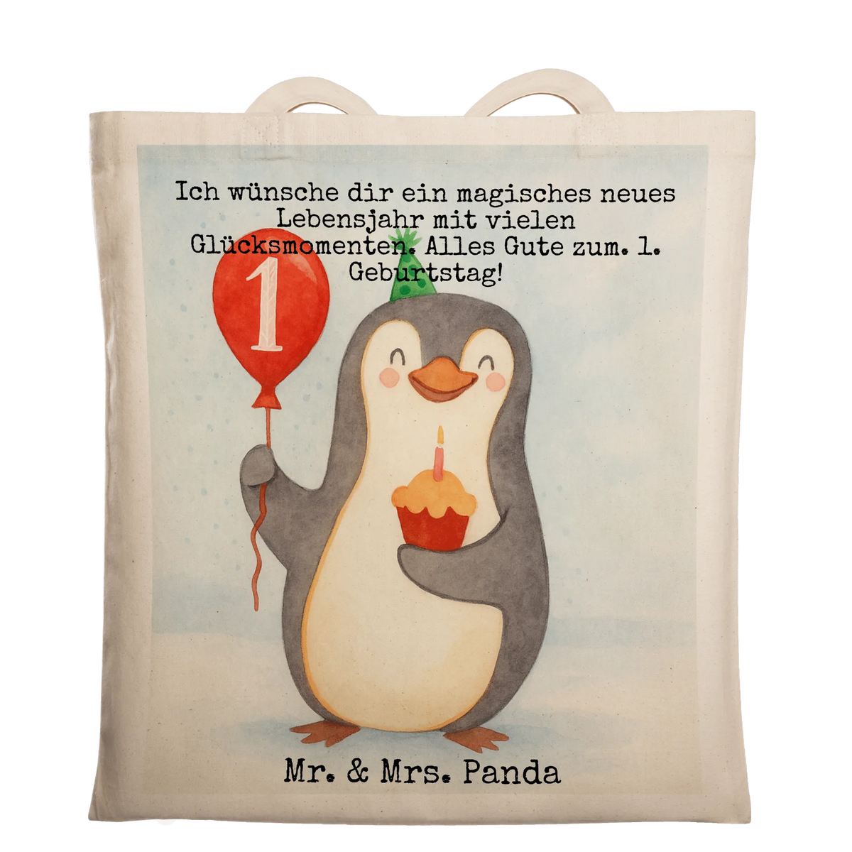 Tragetasche 1. Geburtstag Pinguin Luftballon Design henkeltasche baumwolle, freizeitbeutel, canvas tasche, einkaufsshopper, totebag, universaltasche, Jutetasche, Uni Tasche, Freizeittasche, Büchertasche, festivaltasche, festival tasche, tasche baumwolle, stofftasche baumwolle, umhängetasche baumwolle, campus tasche, Tasche, beutel baumwolle, baumwoll shopper, Henkeltasche, Schulbeutel, tragetasche baumwolle, Einkaufstüte, schultertasche baumwolle, schulterbeutel, Unitasche, einkaufstasche baumwolle, Baumwoll-Shopper, textiltasche, Stoff-Tragetasche, Einkaufstasche, Stofftasche, Baumwollbeutel, Stoffbeutel, stoff shopper, Beutel, tragbeutel, Tote Bag, dokumententasche, Alltagstasche, Baumwoll-Tragetasche, umhängebeutel, Tragetasche, Jutebeutel, Laptoptasche, textilbeutel, Shopping Tasche, studententasche, Schultasche, Baumwolltasche, Geschenk, Geburtstag, Geburtstagsgeschenk, Happy Birthday, Geburtstage, Pinguin, Geburtstagsfeier