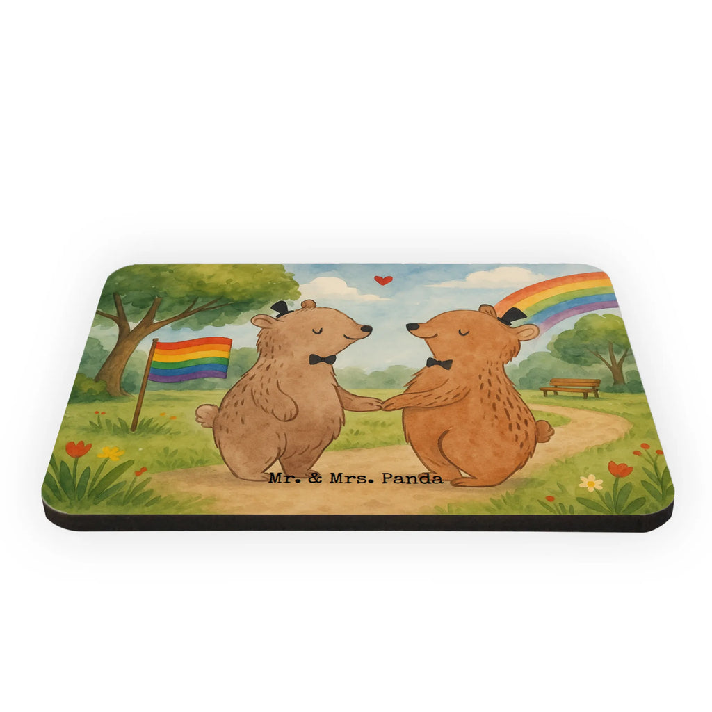 Magnes niedźwiedzie Duma gejów Design Wesele, prezent weselny, małżeństwo, przyjęcie weselne, ceremonia, prezent z ceremonii, karta weselna, przyjęcie zaręczynowe, prezent z zaręczyn, pomysły na prezenty weselne, prezenty weselne dla pary młodej