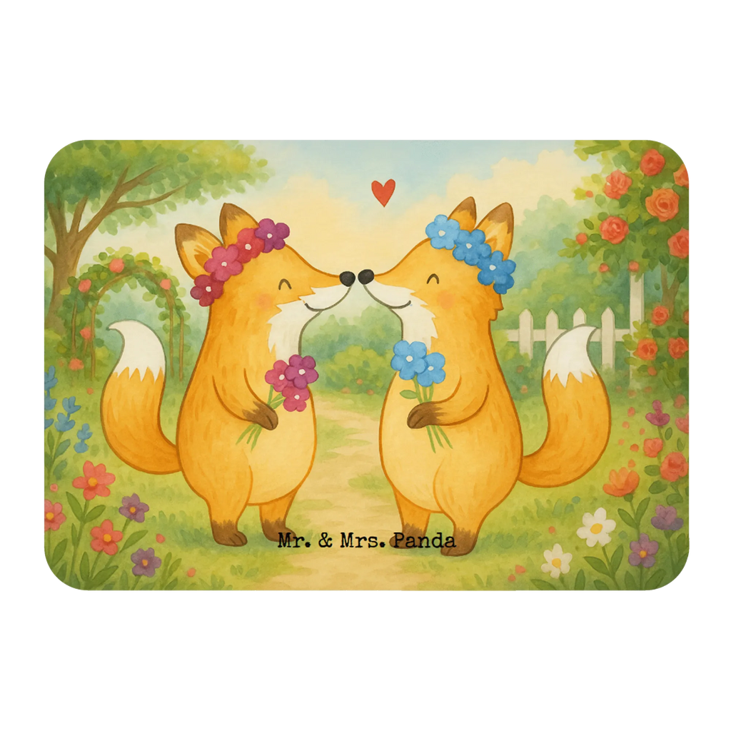 Magnet foxes Lesbian Pride Design magnet, magnetic board, calendar magnet, refrigerator magnet, office magnet, refrigerator magnets, gifts, Wedding, marriage