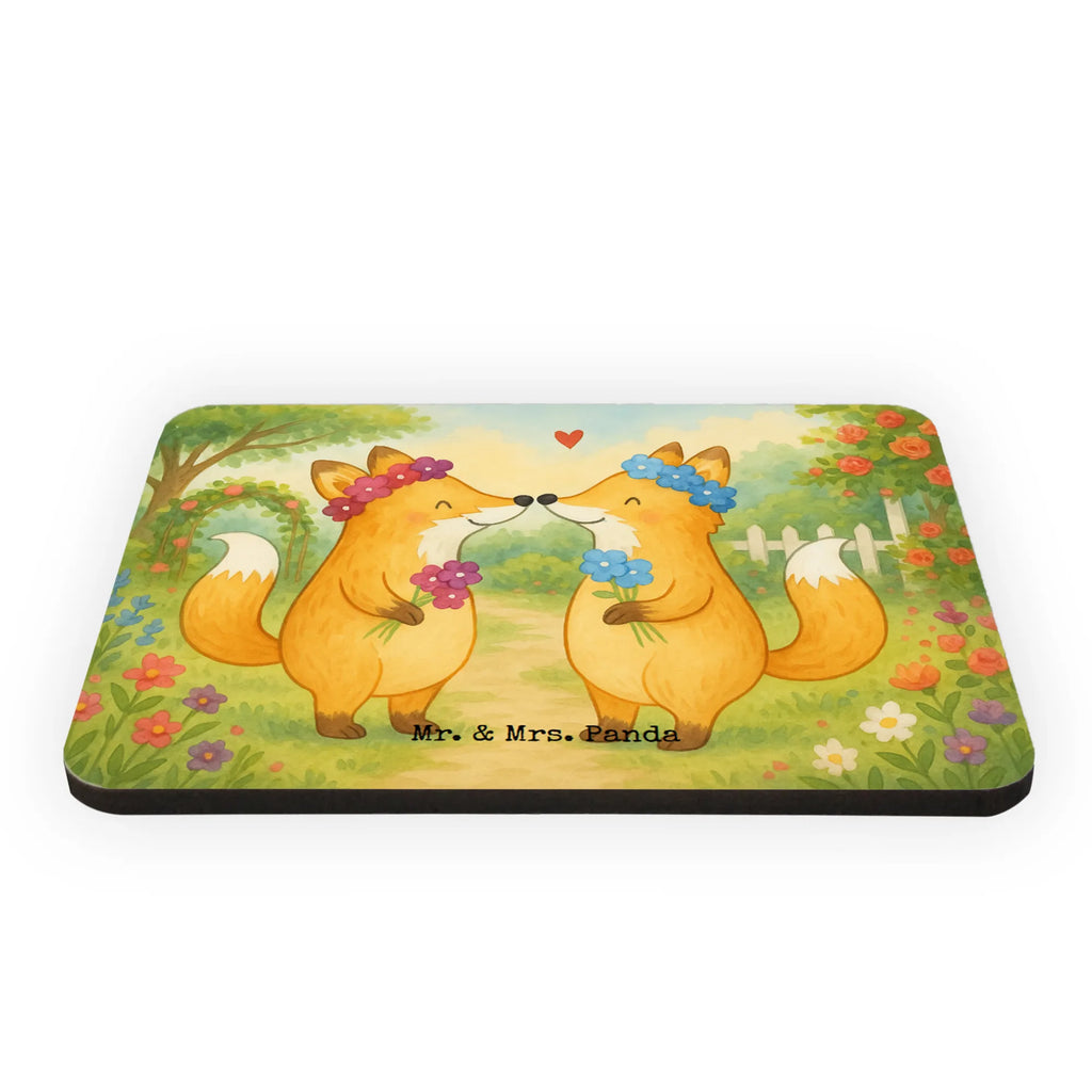 Magnet foxes Lesbian Pride Design magnet, magnetic board, calendar magnet, refrigerator magnet, office magnet, refrigerator magnets, gifts, Wedding, marriage