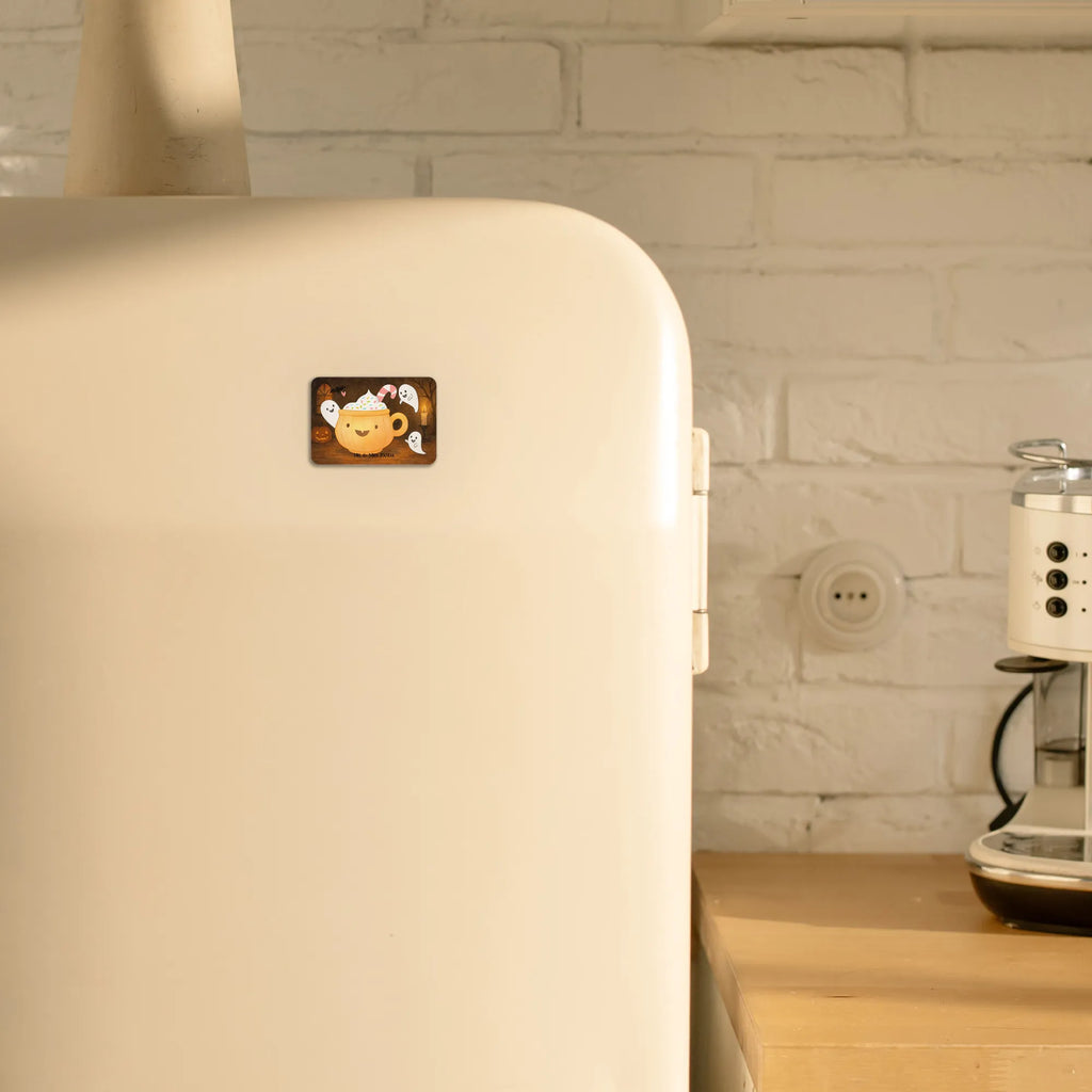 Magnet Kaffee Gespenst Design Kalendermagnet, fridge magnet, Pinnwandmagnet, Dekomagnet, Notizhalter, Notiz Magnet, Whiteboard Magnet, Souvenir Magnet, Motivmagnete, Kühlschrankmagnet, Magnete Holz, Kühlschrank Dekoration, Dekoration, Geschenke, Schenken, Deko, Halloween, Martinssingen, Halloween Deko, Süßes sonst gibt's saures, Kaffee, Trick or Treat, Pumpkin spiced Latte, Gespenst