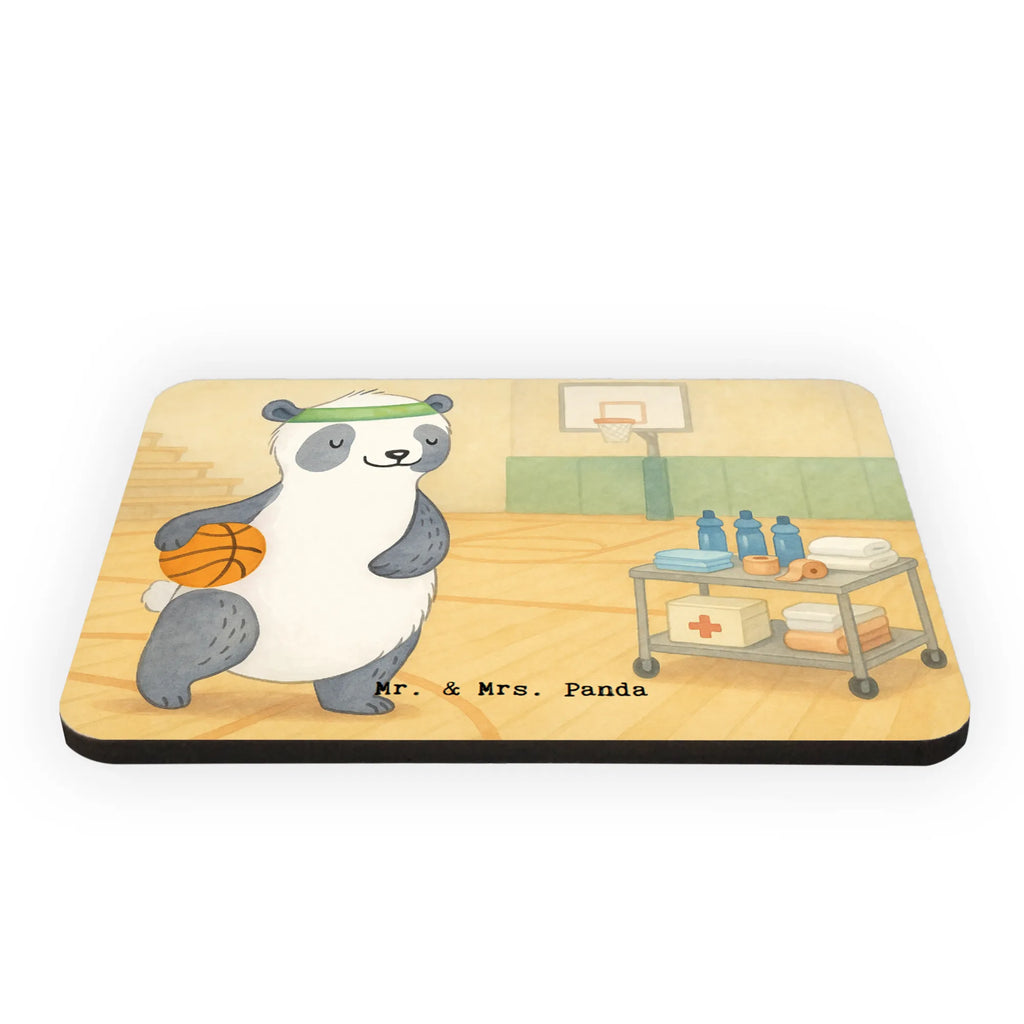 Magnes Panda koszykówka Design Prezent, Dyscyplina sportowa, Darować, Dziękuję, Dzięki, Wyróżnienie, Wygrana, Sportowiec