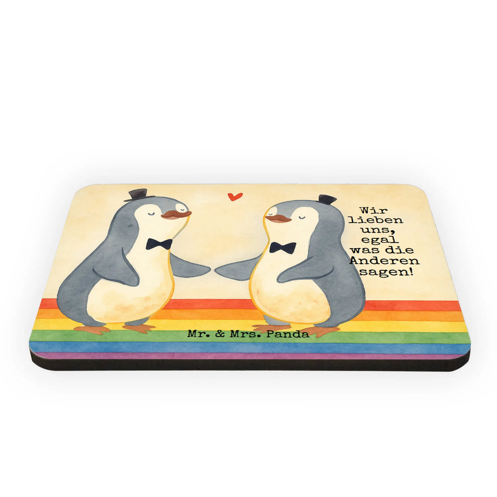 Magnet penguins gay pride Design calendar magnet, refrigerator magnet, office magnet, magnetic board, magnet, refrigerator magnets, gifts, Wedding, marriage