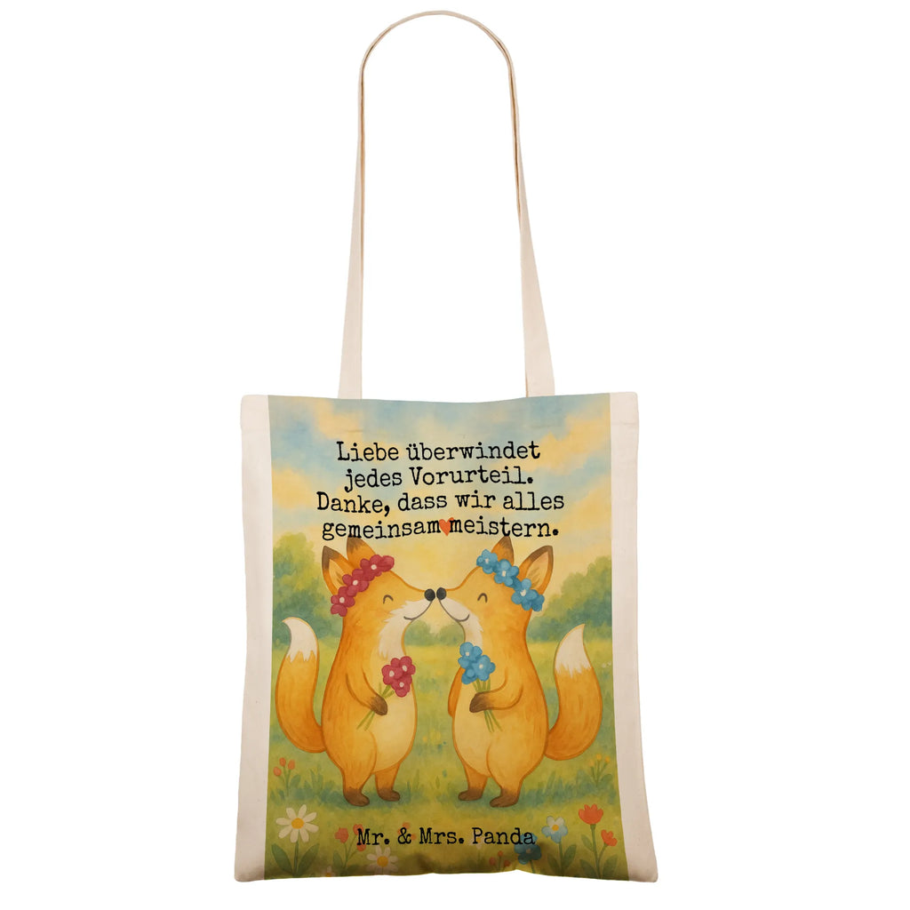 Tote bag foxes Lesbian Pride Design gifts, Wedding, marriage