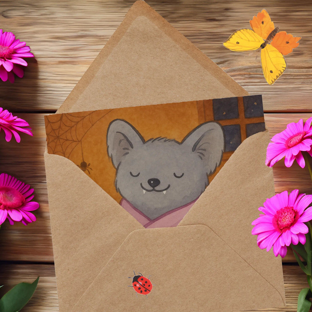 Deluxe Karte Fledermaus Chillt Design Geschenkkarte, Hochzeitskarte, weihnachtskarte, Karte, Hochwertige Grußkarte, Dankeskarte, Einladungskarte, sprüche karten, Hochwertige Klappkarte, Grußkarte, abschiedskarte, Glückwunschkarte, Geburtstagskarte, geburtskarte, Gutscheinkarte, quadratische karte, Klappkarte, lustige karten, Dekoration, Geschenke, Schenken, Deko, Halloween, Martinssingen