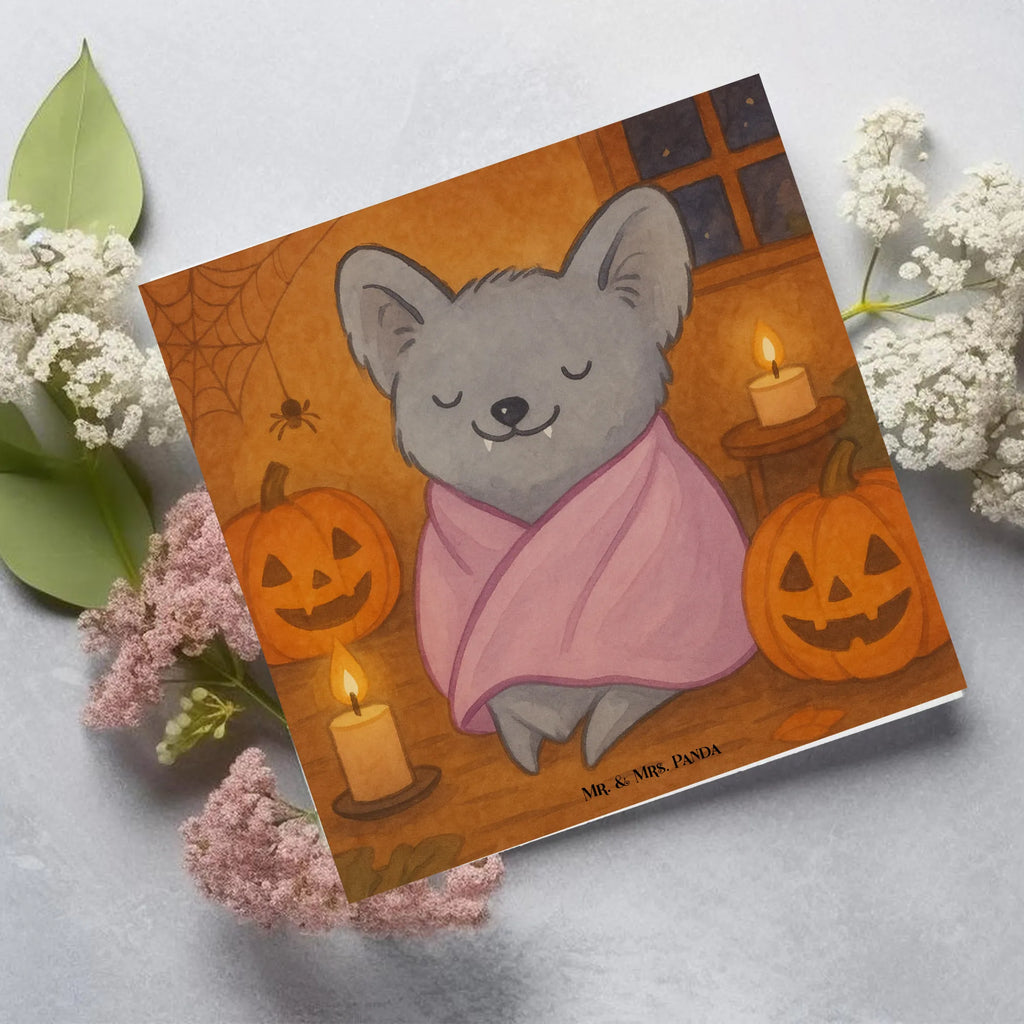 Deluxe Karte Fledermaus Chillt Design Geschenkkarte, Hochzeitskarte, weihnachtskarte, Karte, Hochwertige Grußkarte, Dankeskarte, Einladungskarte, sprüche karten, Hochwertige Klappkarte, Grußkarte, abschiedskarte, Glückwunschkarte, Geburtstagskarte, geburtskarte, Gutscheinkarte, quadratische karte, Klappkarte, lustige karten, Dekoration, Geschenke, Schenken, Deko, Halloween, Martinssingen