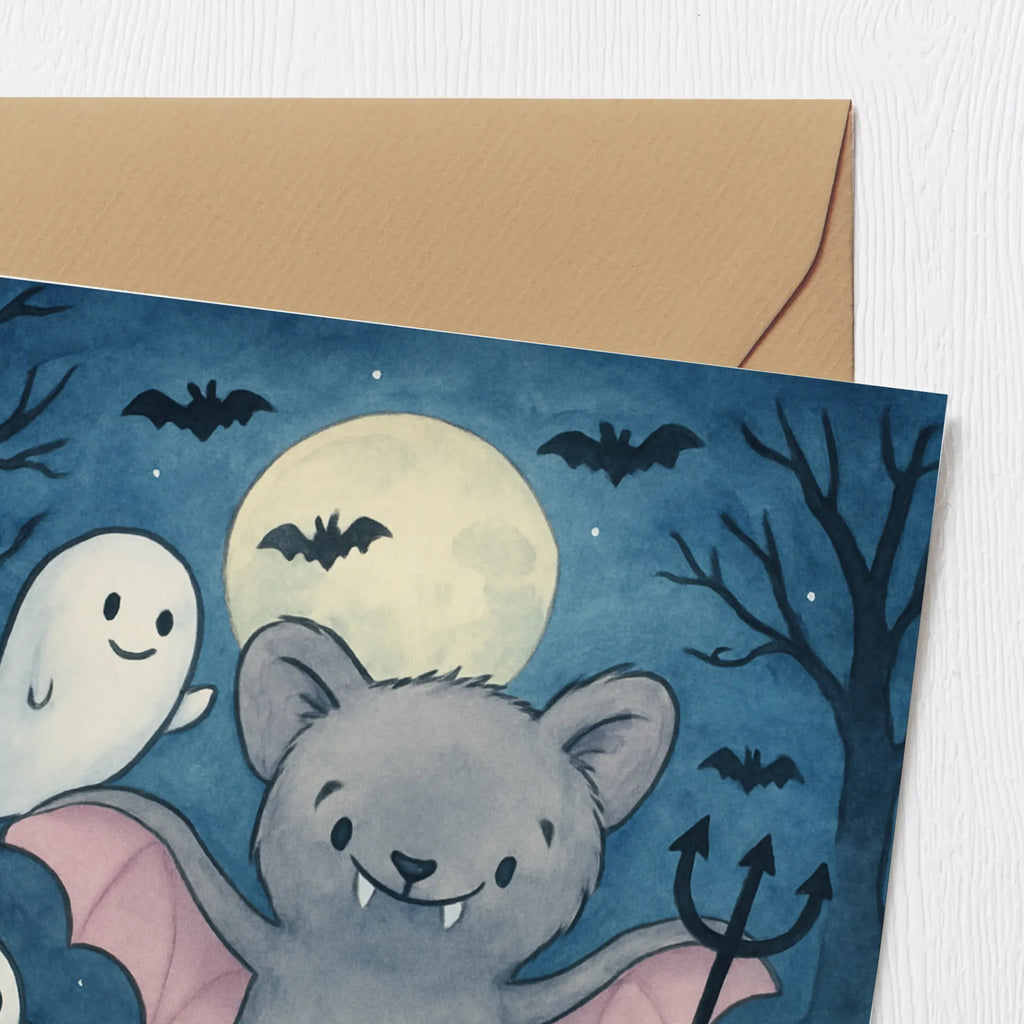 Deluxe Card Bat Dracula Design decoration, gifts, Martin singing, decor, giving