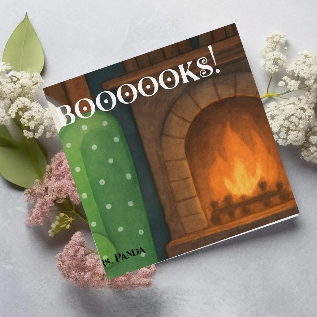 Karte Gespenst  Buch  Design Grußkarte, Einladungskarte, Dankeskarte, geburtskarte, Glückwunschkarte, abschiedskarte, Gutscheinkarte, weihnachtskarte, sprüche karten, Hochwertige Grußkarte, Karte, Hochwertige Klappkarte, Hochzeitskarte, Geburtstagskarte, lustige karten, Klappkarte, quadratische karte, Geschenkkarte, Dekoration, Geschenke, Schenken, Deko, Halloween, Martinssingen, gemütlich, Buch, Gespenst, Herbst