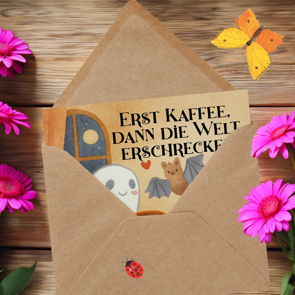 Greetings card Ghost Coffee Design wedding, encouragement, birthday card, gift ideas, grandpa, girlfriend, money gifts, woman, folding card, friendship, Voucher card, man, Valentine&#39;s Day card, favorite person, grandma, high school graduation, boyfriend, wedding card, Love greeting card, Christmas cards, greeting card, Baptism, Easter cards, boy, decoration, gifts, Martin singing, decor, giving