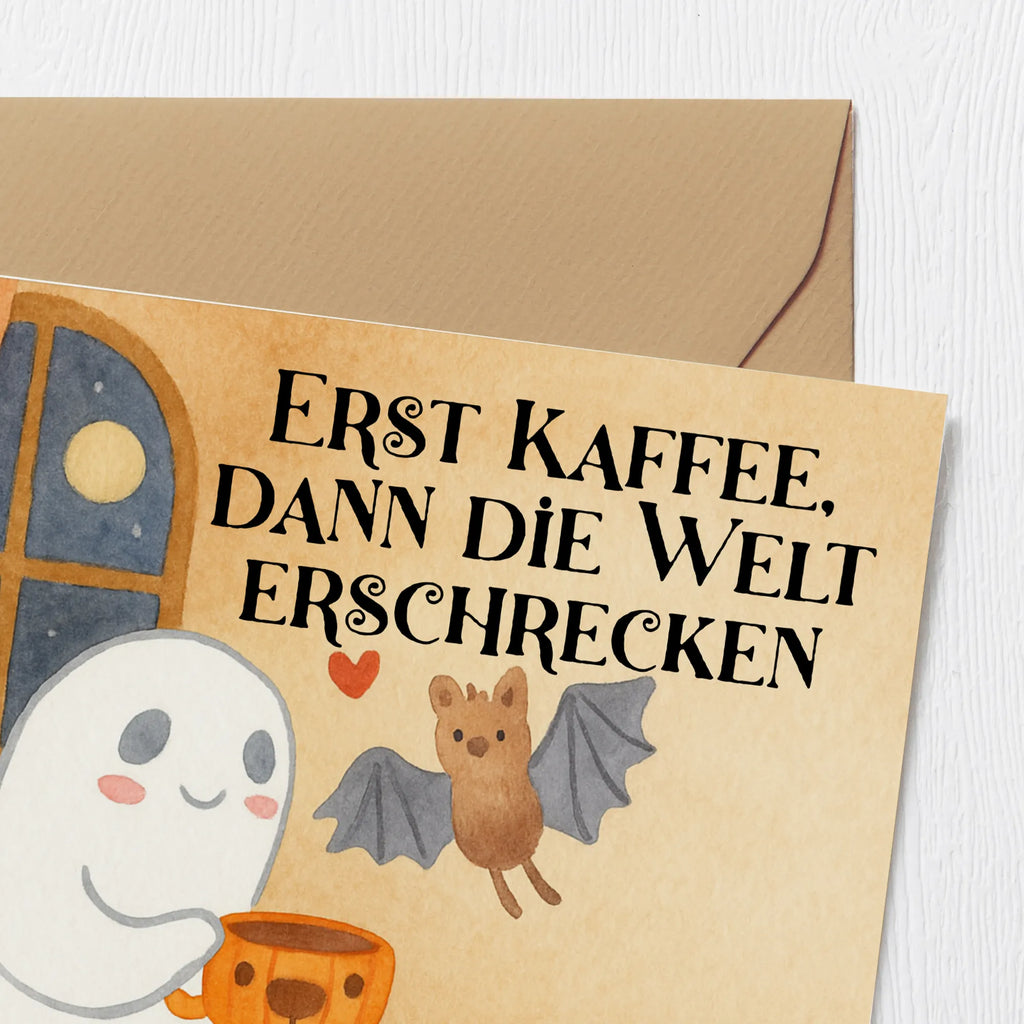 Greetings card Ghost Coffee Design wedding, encouragement, birthday card, gift ideas, grandpa, girlfriend, money gifts, woman, folding card, friendship, Voucher card, man, Valentine&#39;s Day card, favorite person, grandma, high school graduation, boyfriend, wedding card, Love greeting card, Christmas cards, greeting card, Baptism, Easter cards, boy, decoration, gifts, Martin singing, decor, giving