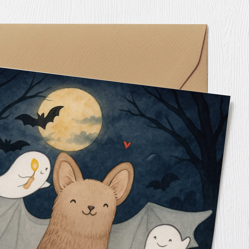 Karta Deluxe nietoperz Duchy Design dekoracja, dekoracje, prezenty, dawanie