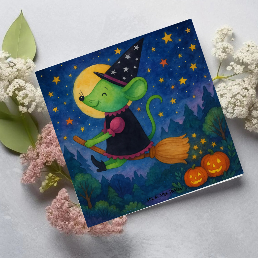 Deluxe Karte Hexe Fliegt Design weihnachtskarte, Hochwertige Grußkarte, Karte, quadratische karte, Geburtstagskarte, sprüche karten, Glückwunschkarte, Dankeskarte, abschiedskarte, Einladungskarte, Hochzeitskarte, Grußkarte, Gutscheinkarte, Geschenkkarte, Klappkarte, lustige karten, geburtskarte, Hochwertige Klappkarte, Dekoration, Geschenke, Schenken, Deko, Halloween, Martinssingen