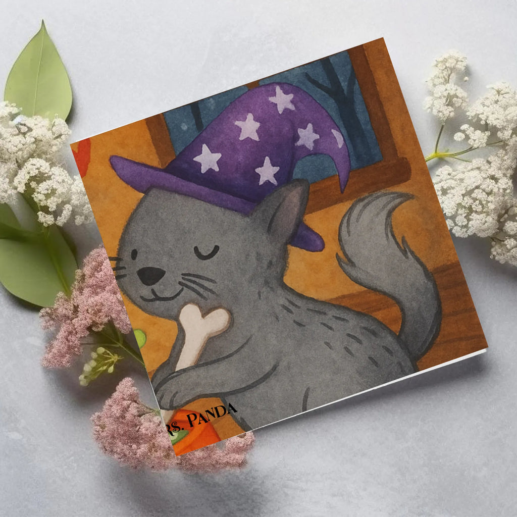 Deluxe Card Male Cat Cauldron Design decoration, gifts, Martin singing, decor, giving
