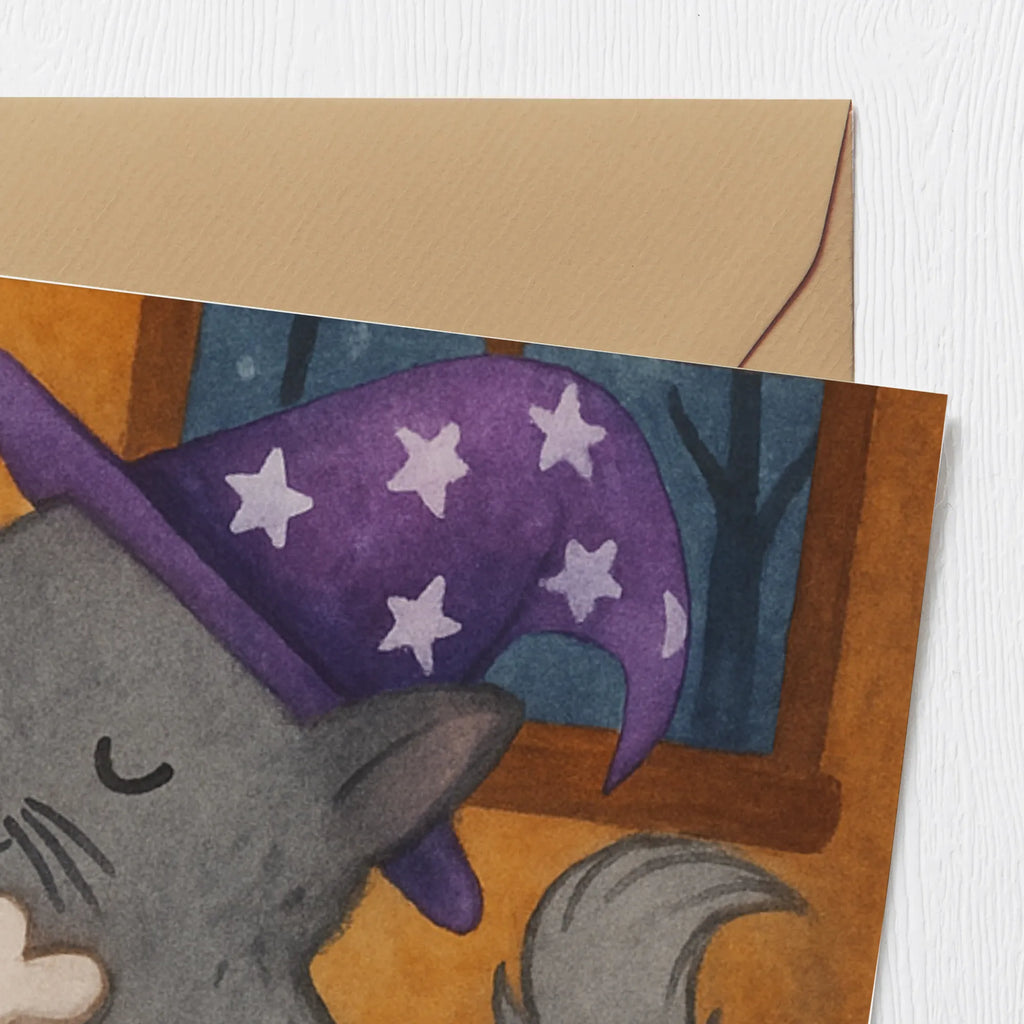 Deluxe Card Male Cat Cauldron Design decoration, gifts, Martin singing, decor, giving