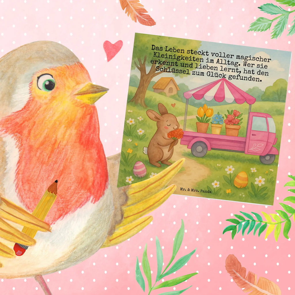 Karta Deluxe Zajączek wielkanocny Wózek kwiatowy Design Wielkanoc, zajączek wielkanocny, prezenty wielkanocne, gniazdo wielkanocne, dekoracje wielkanocne, prezenty na Wielkanoc, prezent wielkanocny, prezenty wielkanocne dla dzieci, Wielkanoc dla dzieci