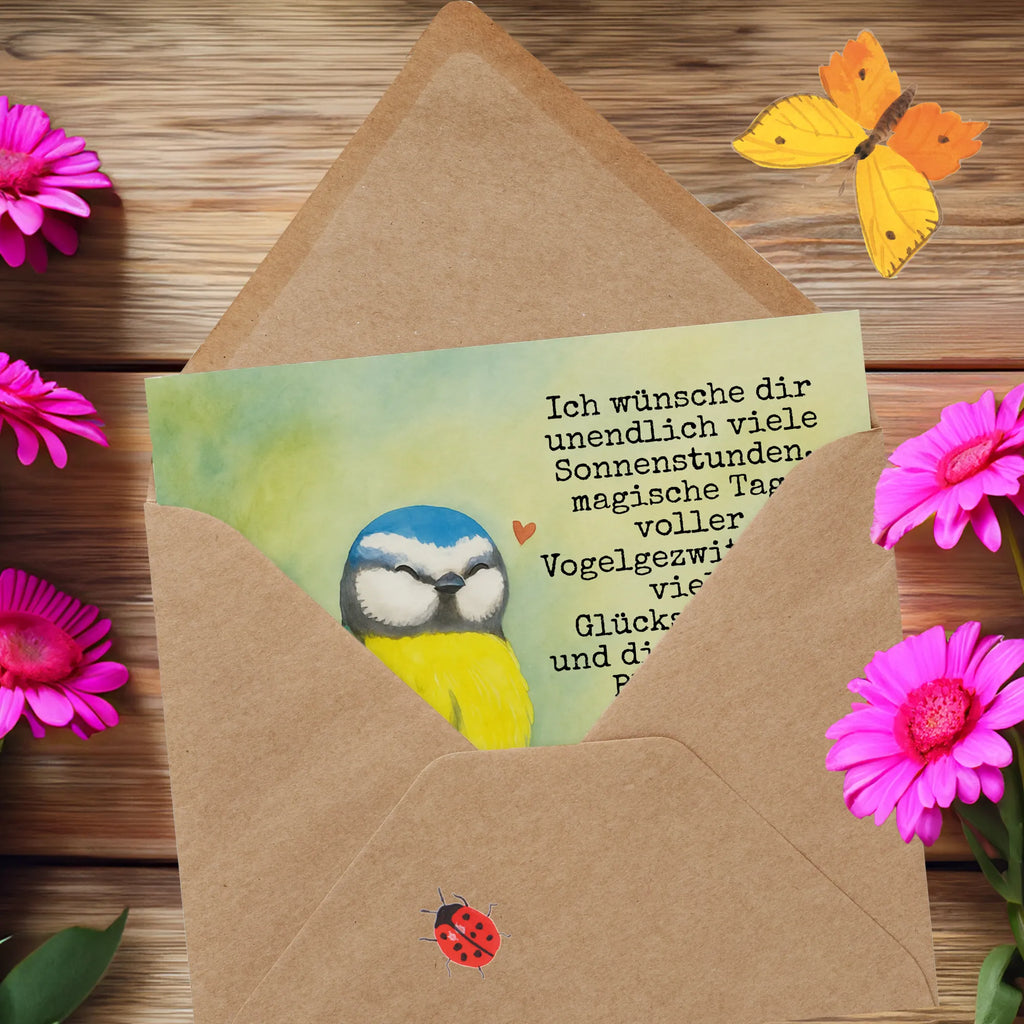 Deluxe Card Bird blue tit Design Easter bunny, Easter time, Easter greetings, spring, greetings, blue tit, spring fever, bird, Easter presents