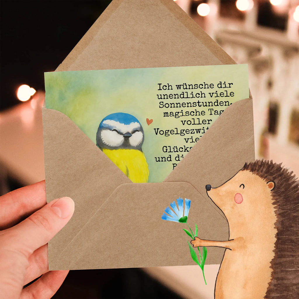 Deluxe Card Bird blue tit Design Easter bunny, Easter time, Easter greetings, spring, greetings, blue tit, spring fever, bird, Easter presents