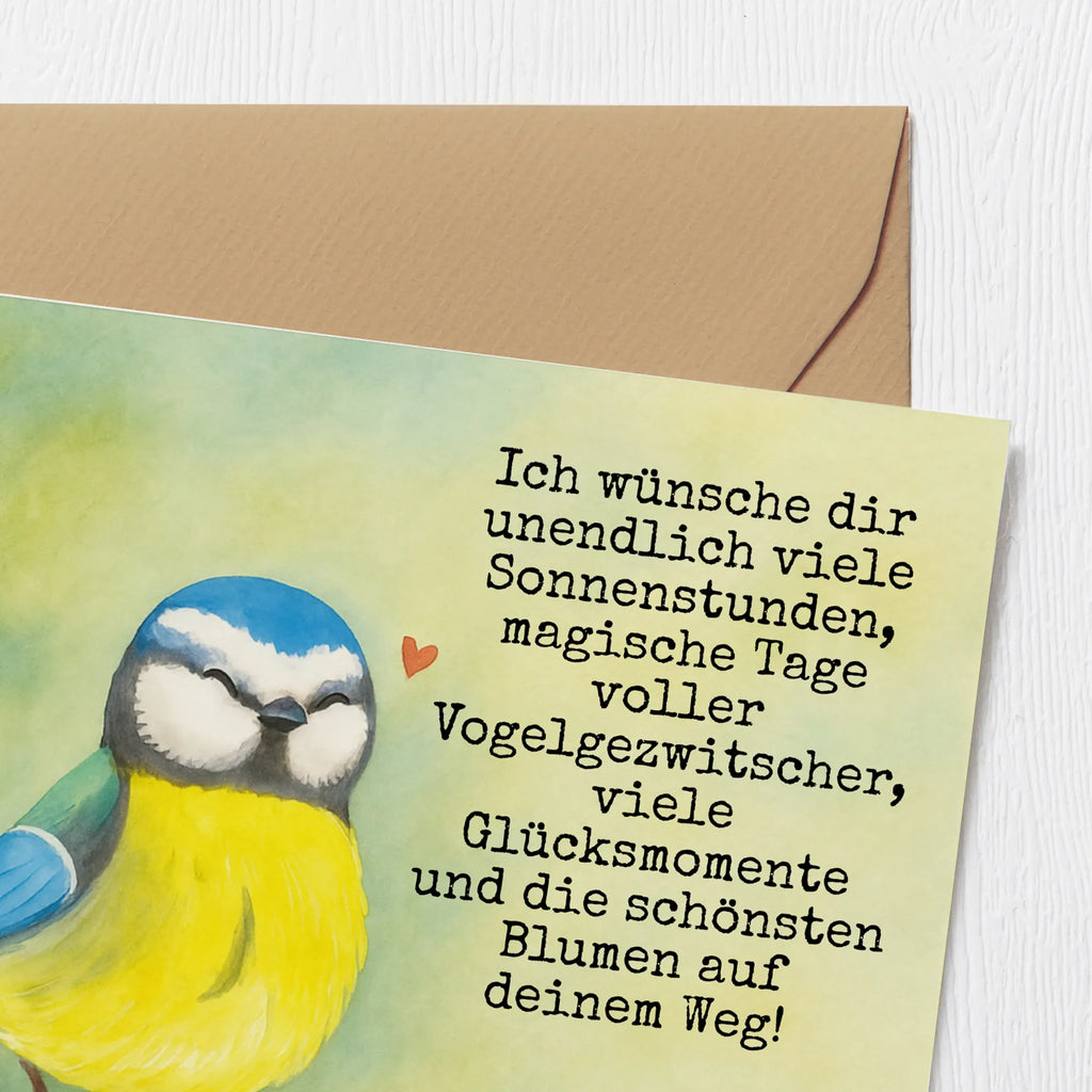 Deluxe Card Bird blue tit Design Easter bunny, Easter time, Easter greetings, spring, greetings, blue tit, spring fever, bird, Easter presents