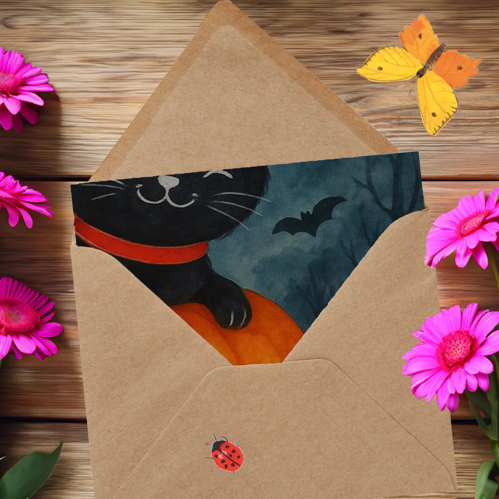 Deluxe Card Black Cat Design decoration, gifts, Martin singing, decor, giving