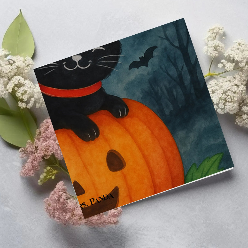 Deluxe Card Black Cat Design decoration, gifts, Martin singing, decor, giving