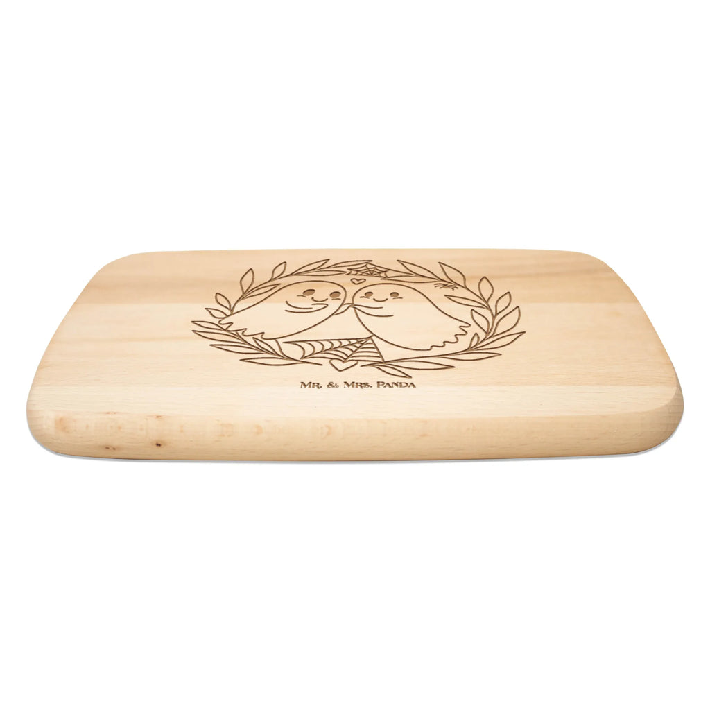 Holzbrett Gespenster  Liebe Frühstücksbrettchen, Küchenbrett, Holzbrett, Frühstücksbrett, Schneidebrett Holz, Brot, Schneidebrett, Dekoration, Geschenke, Schenken, Deko, Halloween, Martinssingen, Gespenst, Verliebt, Paar