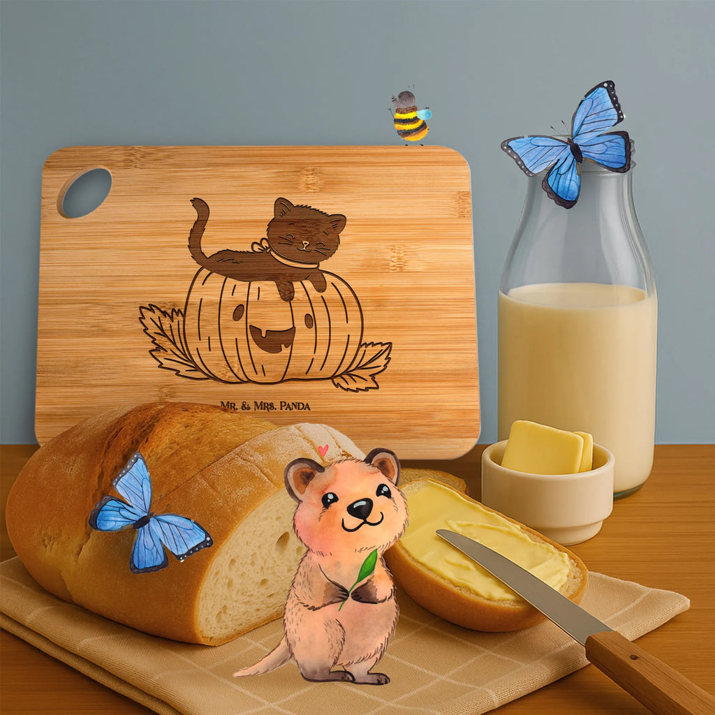 Bambus - deska do krojenia Czarna Kot dekoracja, dekoracje, prezenty, dawanie