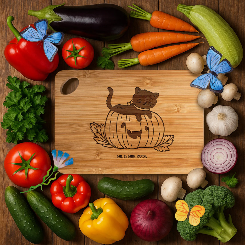 Bambus - deska do krojenia Czarna Kot dekoracja, dekoracje, prezenty, dawanie