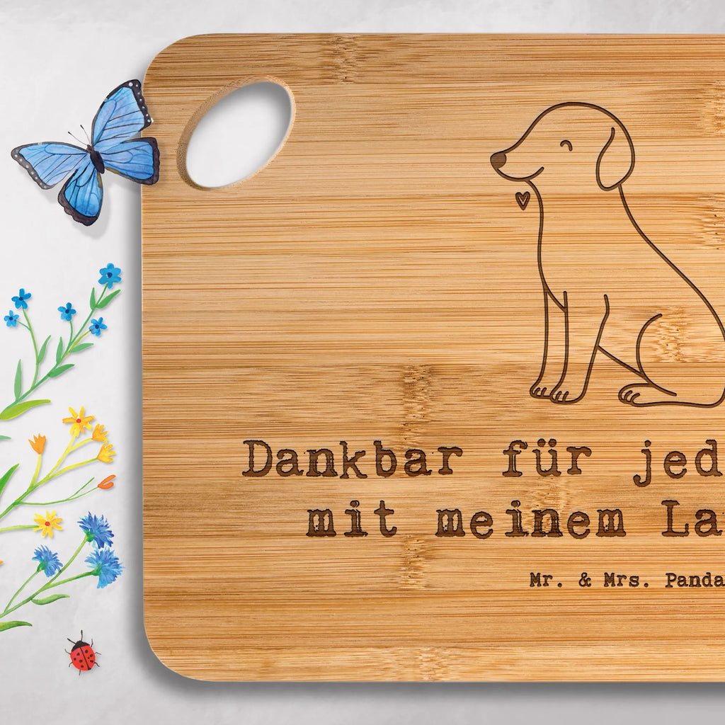 Bamboo chopping board Labrador moment gift, animal lover, giving, dog breed, purebred dog, dog owner, puppy