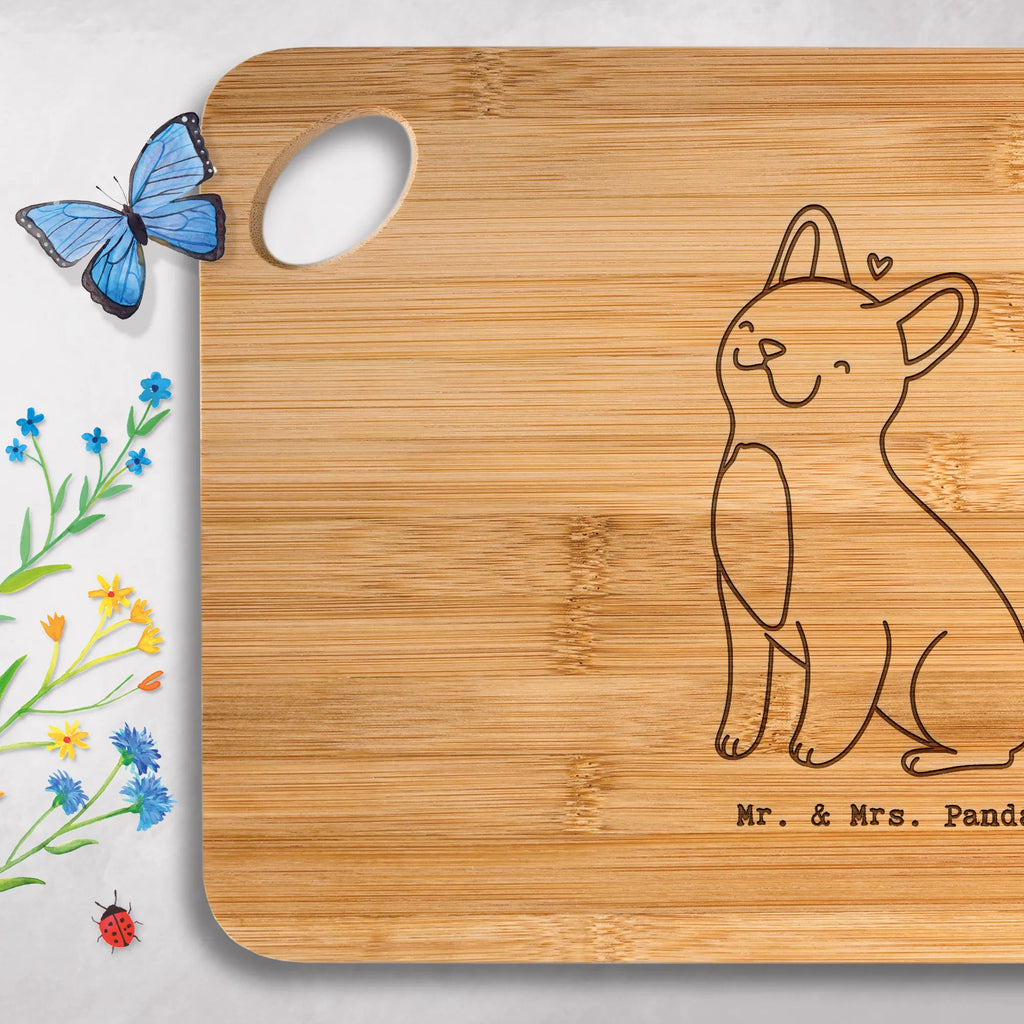 Bambus - deska do krojenia Francuski buldog Chwila dawanie, prezent, Pies, rasa psa, pies rasowy, właściciel psa, miłośnik zwierząt, szczeniak