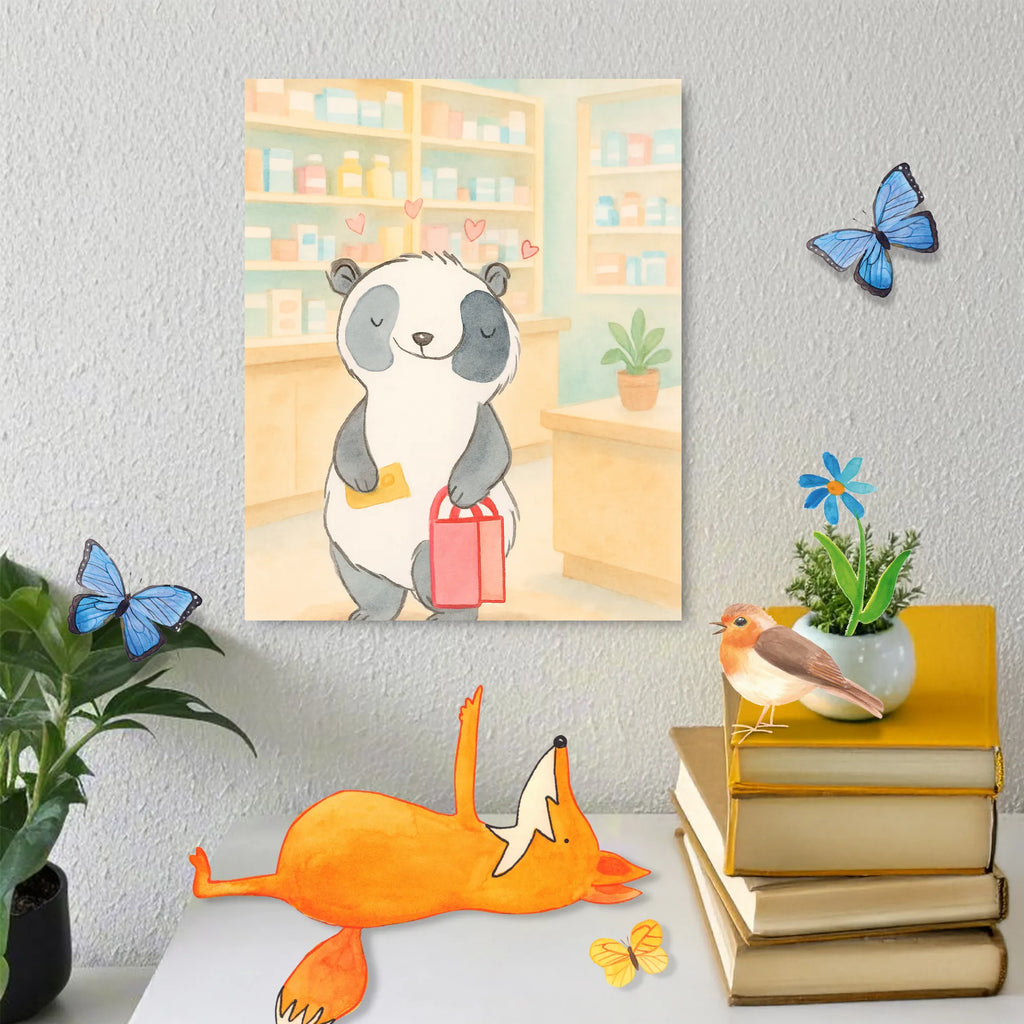 Paint by Numbers panda Shopping Design Gift, giving, thank you, award, profit, athlete