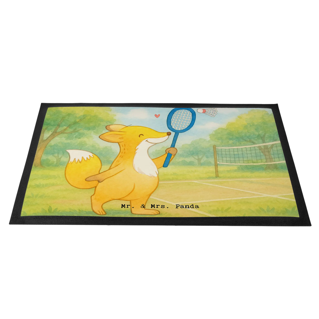 wycieraczka lis grać w badmintona Design Prezent, Dyscyplina sportowa, Darować, Dziękuję, Dzięki, Wyróżnienie, Wygrana, Sportowiec