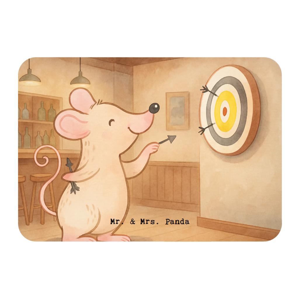 Magnet Mouse play darts Design office magnet, magnet, refrigerator magnets, refrigerator magnet, magnetic board, calendar magnet, Gift, giving, thank you, award, profit, athlete, Play darts, darts tournament