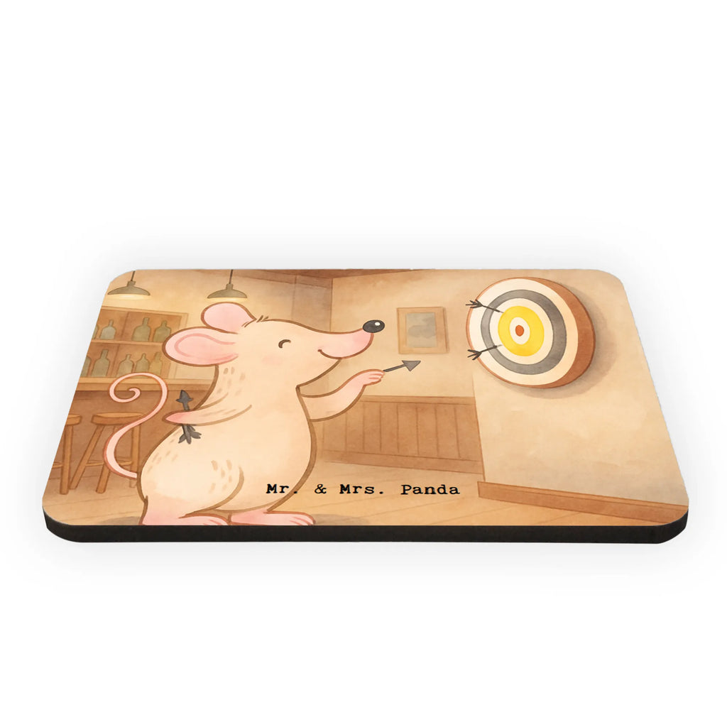 Magnet Mouse play darts Design office magnet, magnet, refrigerator magnets, refrigerator magnet, magnetic board, calendar magnet, Gift, giving, thank you, award, profit, athlete, Play darts, darts tournament