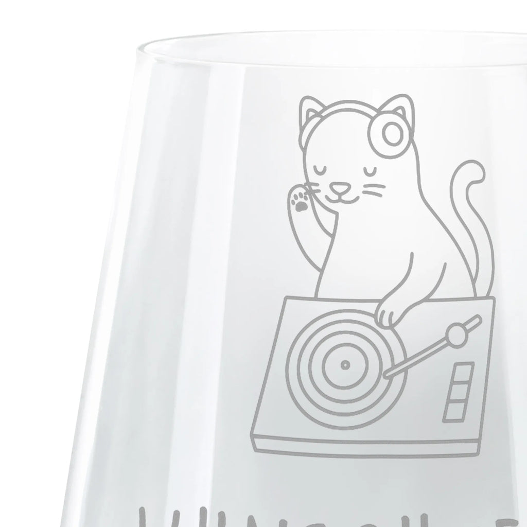 Personalized Engraved Lantern cat DJ Instruments, gifts for musicians, music enthusiasts