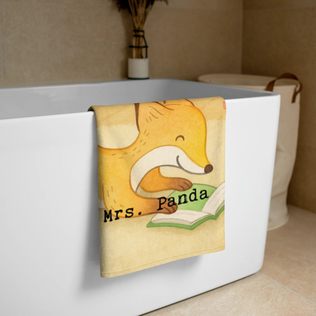 XL bath towel Fox To read Design luxury bath sheet, XL bath towel, oversized towel, spa towel, large beach towel, extra large swim towel, Gift, giving, thank you, award, profit, athlete, read, read books, bookworm