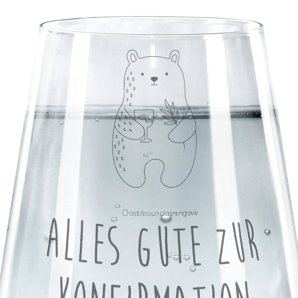 Drinking glass bear confirmation teddy bear, cuddly toy, evangelic, service, church, confirmation