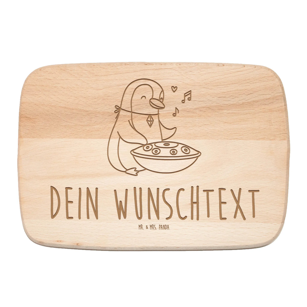 Personalised serving board penguin Handpan Instruments, gifts for musicians, music enthusiasts