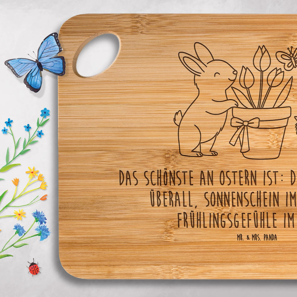 Bamboo chopping board Rabbit Chick Easter bunny
