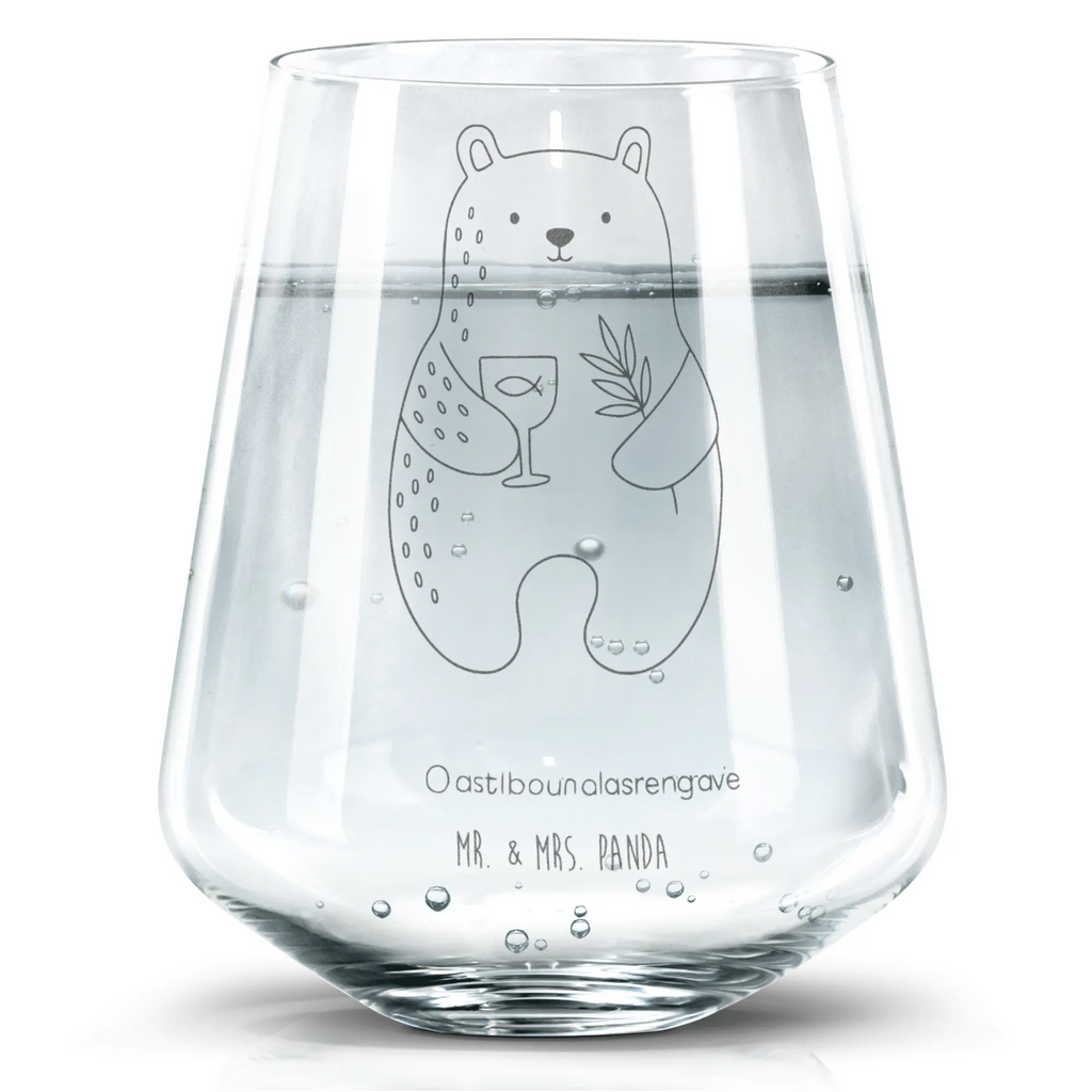 Drinking glass bear confirmation teddy bear, cuddly toy, evangelic, service, church, confirmation