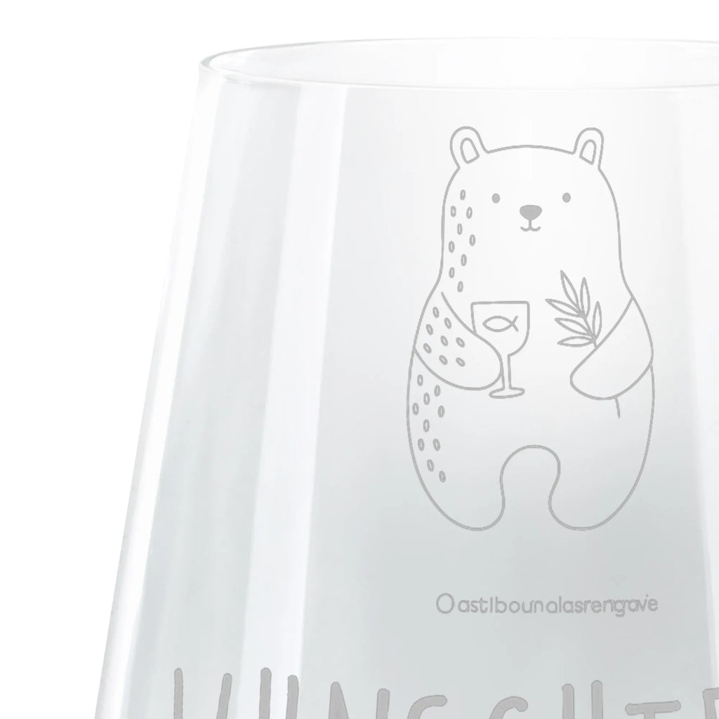 Personalized Cocktail Glass bear confirmation teddy bear, cuddly toy, service, confirmation, evangelic, church