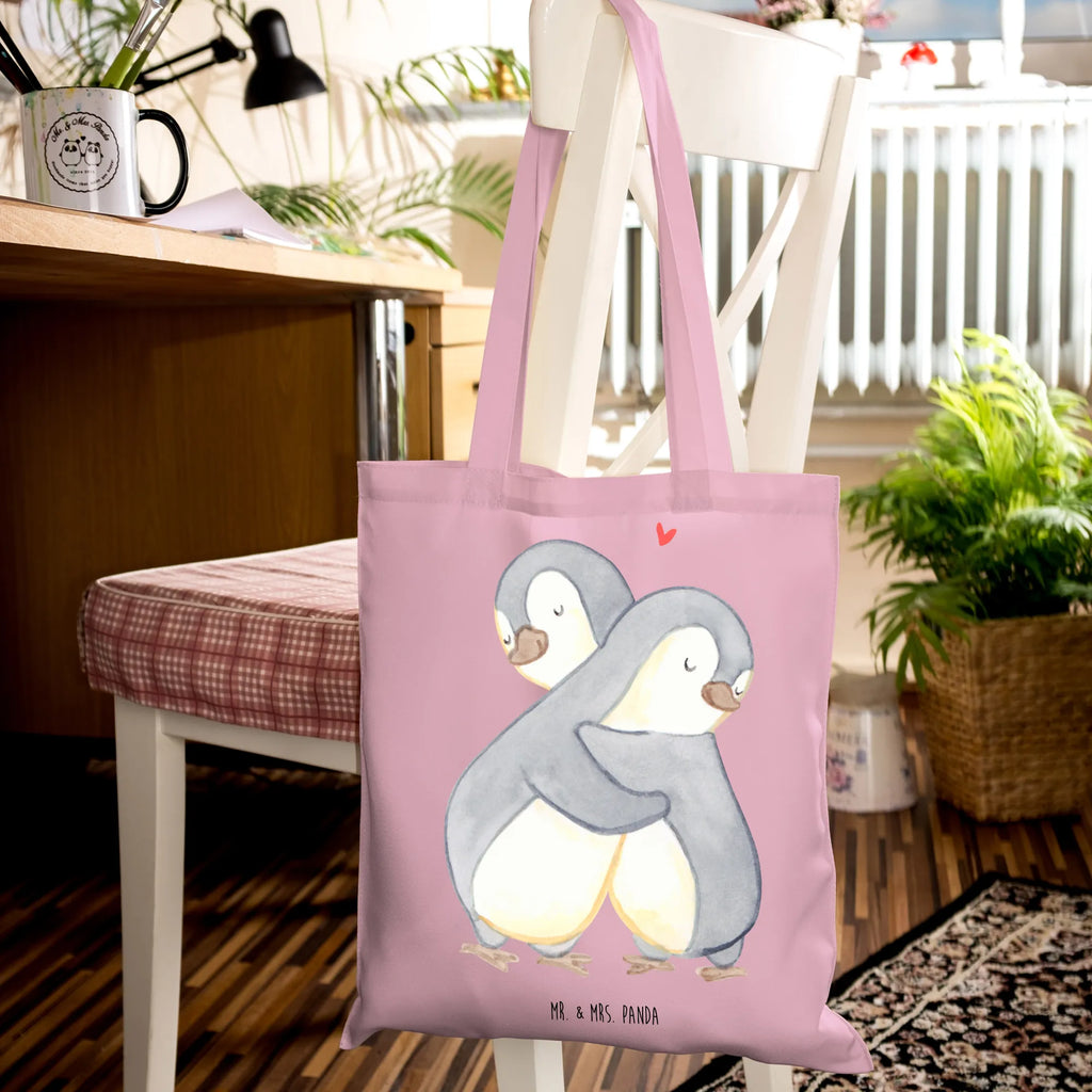 Torba Pingwiny przytulanie Stofftasche, Laptoptasche, Einkaufstasche, Shopper, Umhängetasche, Stoffbeutel, Jutebeutel, Beutel, Strandtasche, Einkaufstüte, Tragetasche, Jutetasche, Badetasche, Tasche, Schultertasche, Beuteltasche, Liebe, Partner, Freund, Freundin, Ehemann, Ehefrau, Heiraten, Verlobung, Heiratsantrag, Liebesgeschenk, Jahrestag, Hocheitstag, Geschenk für Freundin, Geschenk für Frauen, für Ehemann, Liebesbeweis, Mitbringsel, für Männer, Hochzeitstag, Geschenk für Partner, Valentinstag