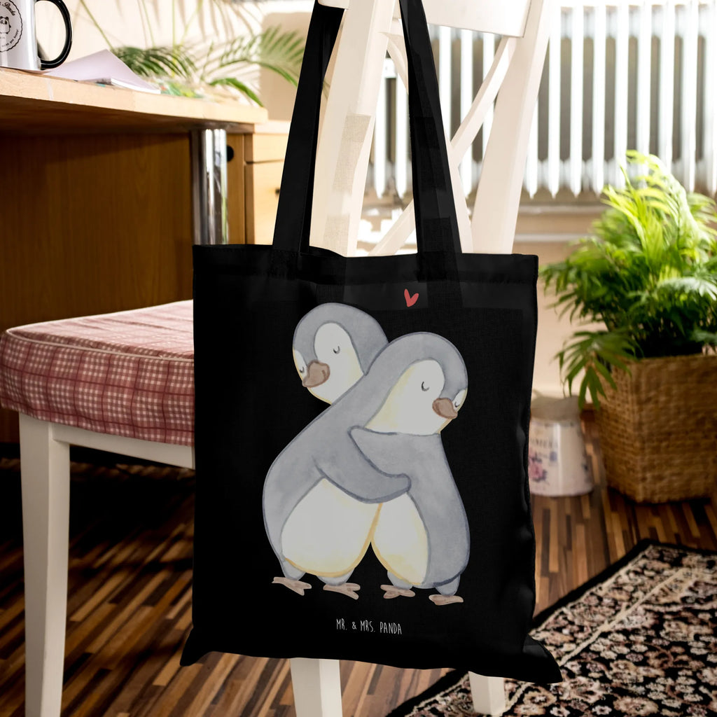 Torba Pingwiny przytulanie Stofftasche, Laptoptasche, Einkaufstasche, Shopper, Umhängetasche, Stoffbeutel, Jutebeutel, Beutel, Strandtasche, Einkaufstüte, Tragetasche, Jutetasche, Badetasche, Tasche, Schultertasche, Beuteltasche, Liebe, Partner, Freund, Freundin, Ehemann, Ehefrau, Heiraten, Verlobung, Heiratsantrag, Liebesgeschenk, Jahrestag, Hocheitstag, Geschenk für Freundin, Geschenk für Frauen, für Ehemann, Liebesbeweis, Mitbringsel, für Männer, Hochzeitstag, Geschenk für Partner, Valentinstag