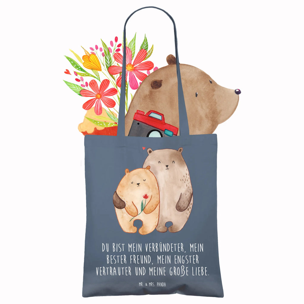 Tote bag Bears in love