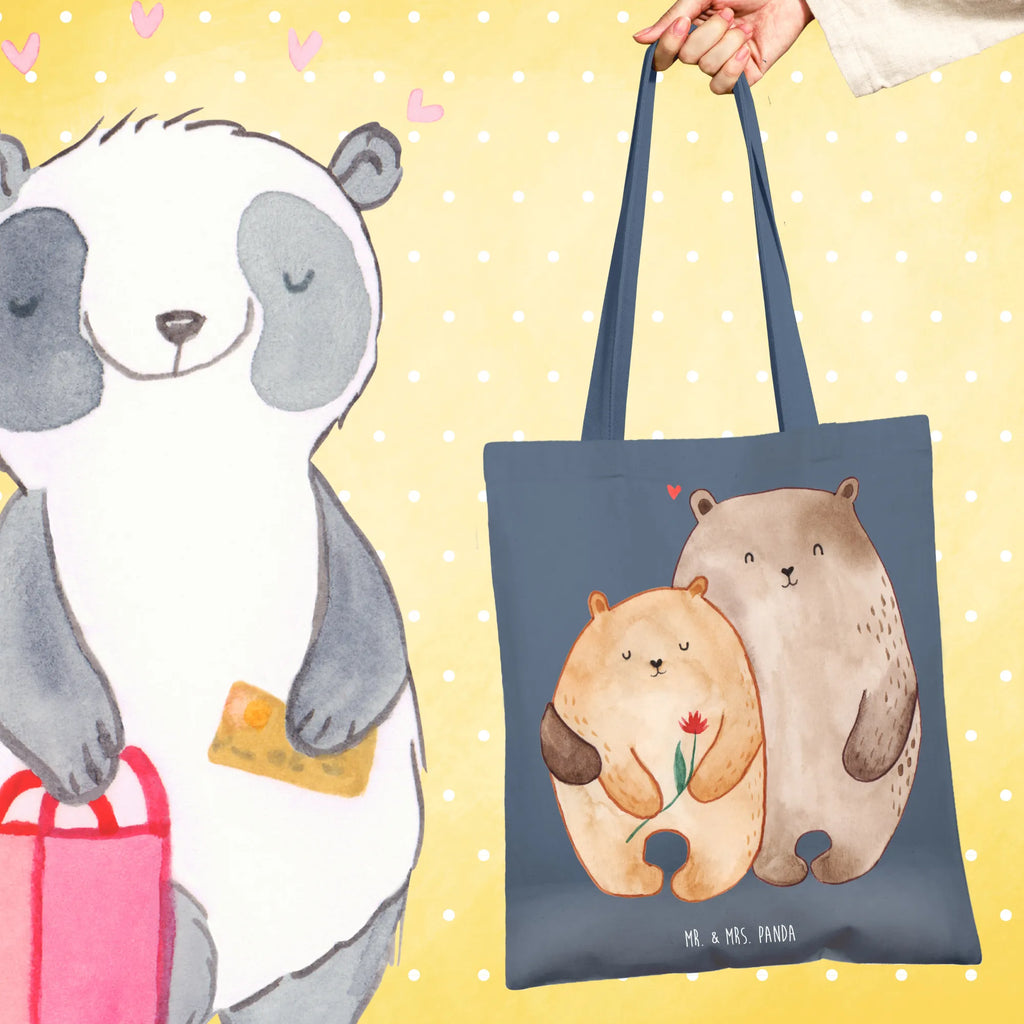 Tote bag Bears in love