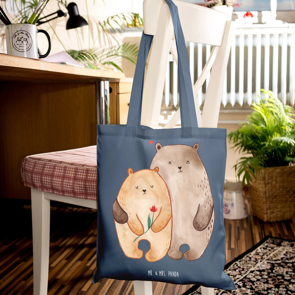 Tote bag Bears in love