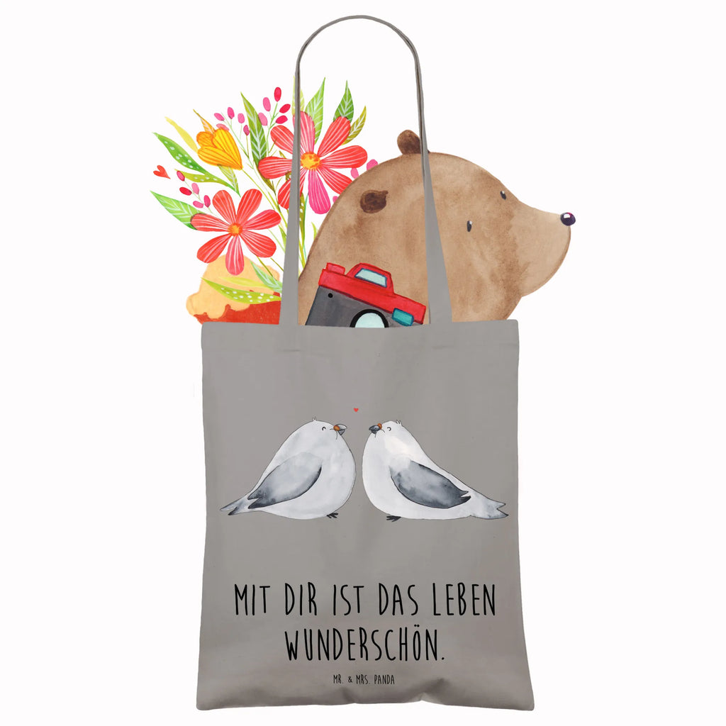 Tote bag Turtledoves in love cotton bag, jute bag, Carrier bag, shopper, bag, cloth bag, shoulder bag, shopping bag, pouch, Love, Loving, Two, Together, Marriage, Engagement, Proposal of marriage, Love gift, gift for her, gift for him, anniversary gift, Wedding anniversary, Girlfriend, Gift Girlfriend, Engaged, Turtledove, Partner, Gift Wedding, Married, Gift Friend, Doves, Turtle doves, Anniversary, Friend, Proof of love, In love