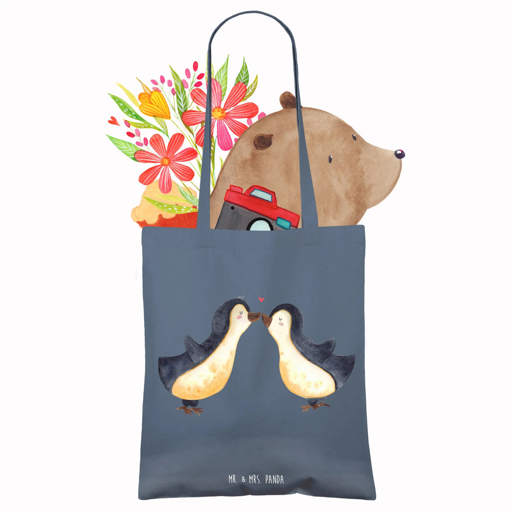 Torba Pingwiny Pocałunek Schultertasche, Jutebeutel, Einkaufstasche, Tragetasche, Stoffbeutel, Beutel, Tasche, Stofftasche, Strandtasche, Jutetasche, Umhängetasche, Badetasche, Shopper, Einkaufstüte, Laptoptasche, Beuteltasche, Liebe, Partner, Freund, Freundin, Ehemann, Ehefrau, Heiraten, Verlobung, Heiratsantrag, Liebesgeschenk, Jahrestag, Hocheitstag, Geschenk für Frauen, Geschenk für Freundin, Geschenk für Partner, Liebesbeweis, Mitbringsel, Hochzeitstag, für Männer, für Ehemann, Valentinstag